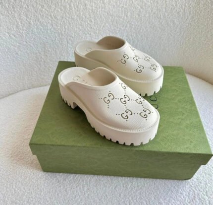 Mules à plateforme Gucci