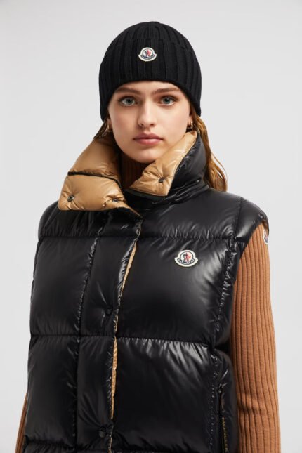 Bonnet en laine Noir